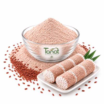 Red rice puttu podi