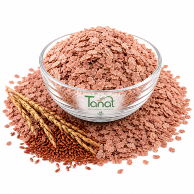 Red rice flakes